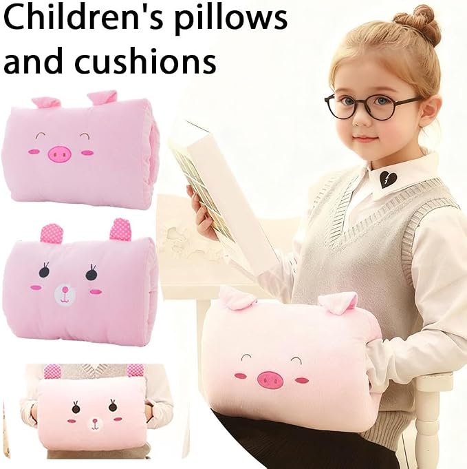 Kids Cartoon Hand Pillow, Cute Plush Animal Hand Warmer Pillow, Children's - Image 3