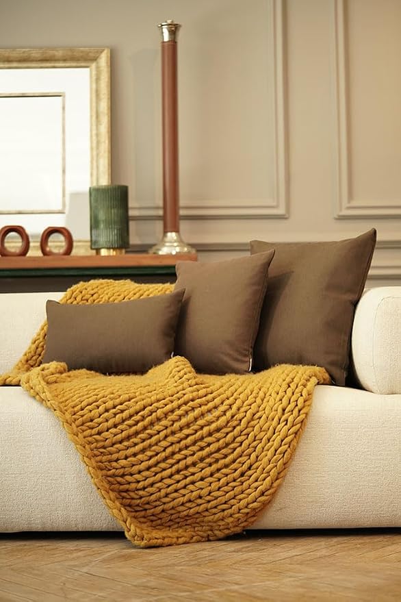 Haven & Glow Decorative Throw Pillow Cover – Rectangular Cushion Case - Image 2