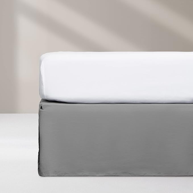 SONIVE Twin Bed Skirt, Classic Tailored Easy Fit Brushed Microfiber Skirts - Image 8