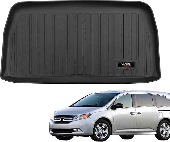 Custom for 2011-2017 Honda Odyssey Cargo Mats Trunk Liner All Weather TPE by Yonugli