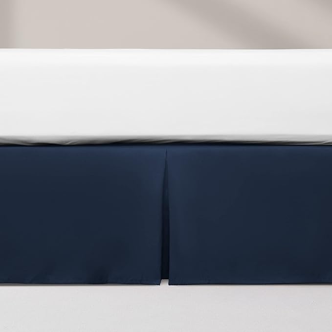 SONIVE Queen Bed Skirt, Classic Tailored Easy Fit Brushed Microfiber Skirts - Image 8