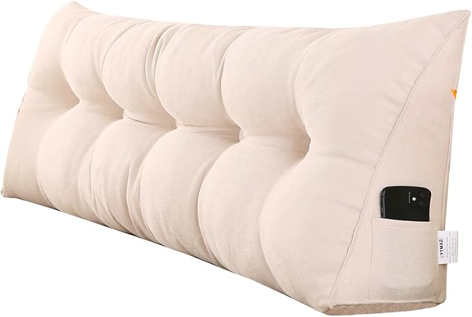 SAMTY Triangular Wedge Pillow headboard Full Size by SAMTY