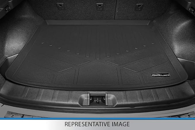 MAXLINER All Weather Custom Fit Cargo Trunk Liner Floor Mat Behind 2nd Row - Image 2