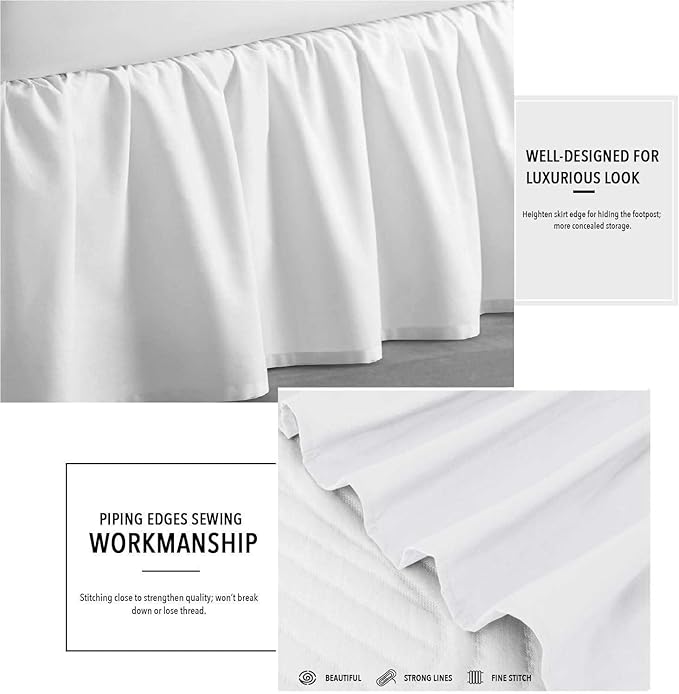 SlumberWell King Bed Skirt - Image 3