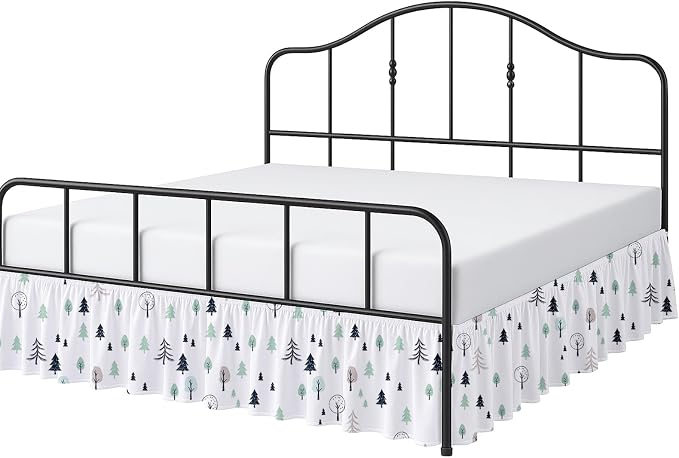 Cottington Lane Ruffled Bed Skirt King Size by CottingtonLane