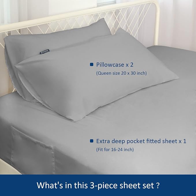 Deep Pocket Twin Sheets Set for Kids Air Mattress - Image 2