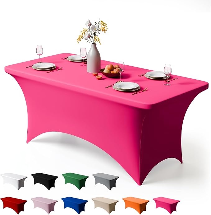 Trlyc 1 Pack 6FT Spandex Table Cloth by TRLYC