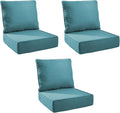 Outdoor Cushion Set for Furniture Patio Furniture, UV Resistant, Water Resistant by PLANNTONNEO