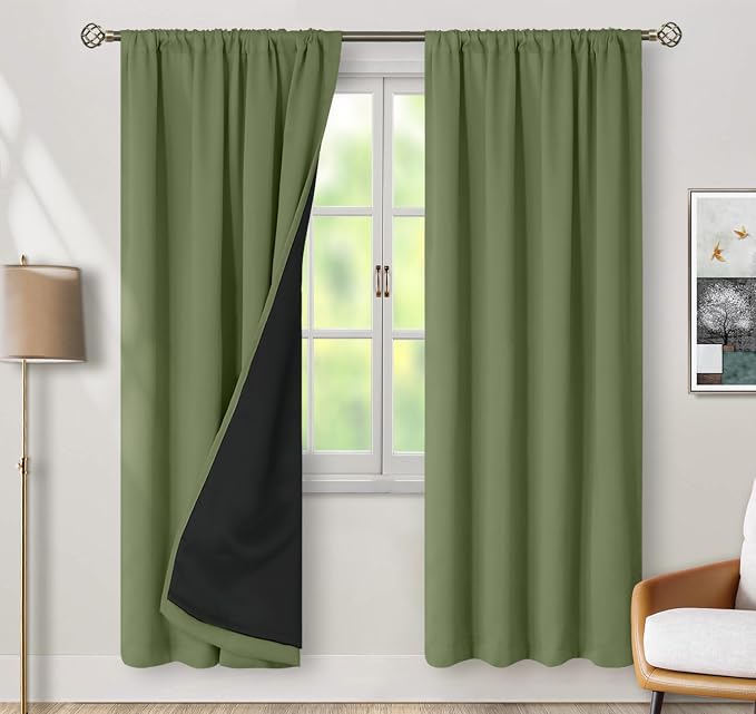 BGment Blackout Curtains for Living Room 84 Inch Length 2 Panels Set, Full Room by BGment