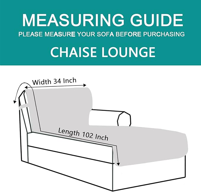 U-NICE HOME Sectional Couch Cover - Image 3