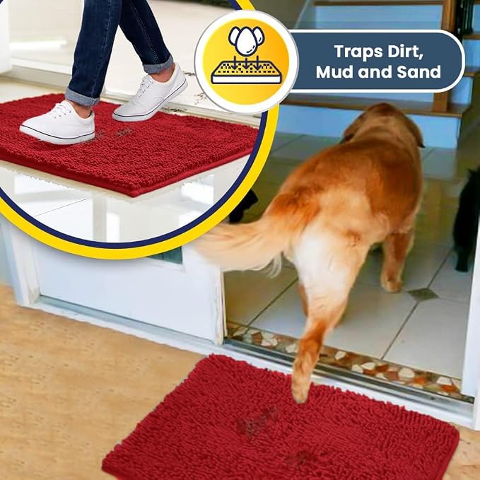 Muddy Mat® AS-SEEN-ON-TV Highly Absorbent Microfiber Door Mat and Pet Rug - Image 6