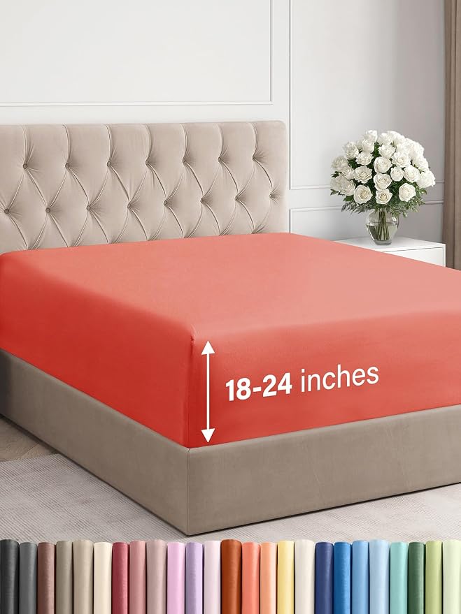 Extra Deep Full Fitted Sheet by CGKUnlimited