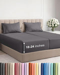 Extra Deep Pocket Split King Sheets by CGKUnlimited