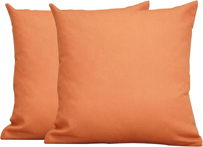 Haven & Glow Decorative Throw Pillow Cover – Square Cushion Case by Unknown