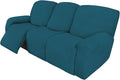 Easy-Going 8 Pieces Recliner Sofa Stretch Sofa Slipcover Sofa Cover Furniture by Easy-Going