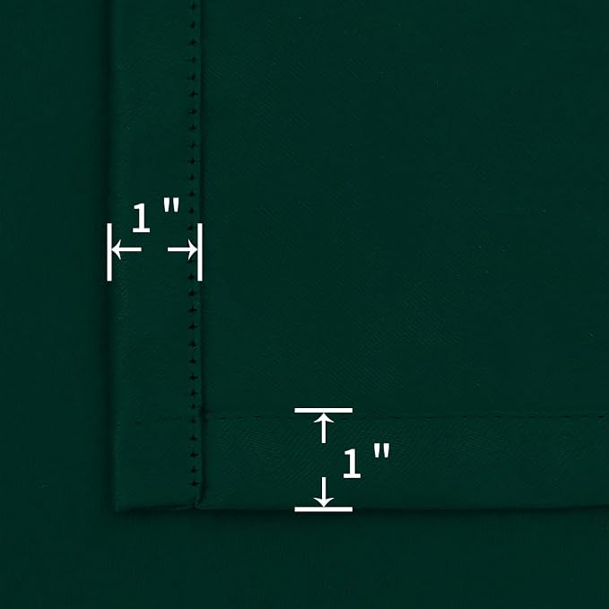 BGment Emerald Green Blackout Curtains 40 Inch Length - Image 6