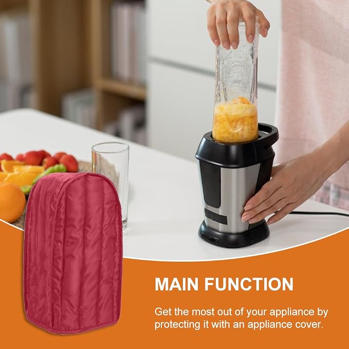 Kitchen Blender Dust Cover, Anti Fingerprint Polyester Stand Mixer or Coffee - Image 3
