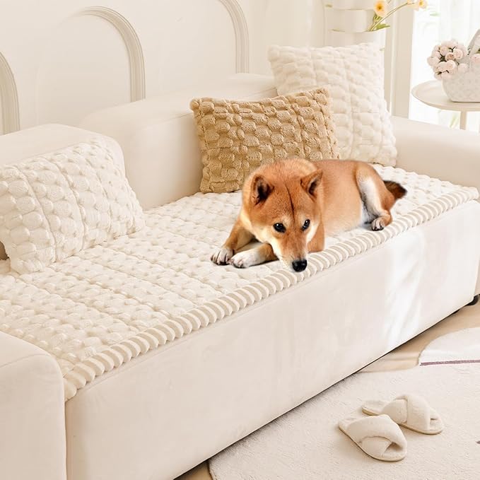 Plush Pet Sofa Covers for Dogs Washable Couch Protector for Cushion, Dog by GumfolkBrandFlagship