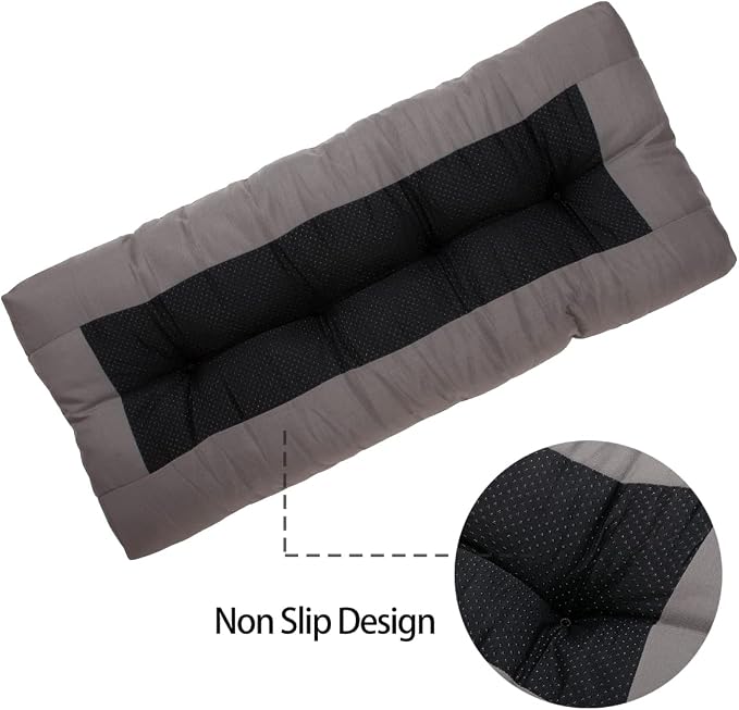 FUNHOME Outdoor Bench Cushion 48 x18 inch - Image 2