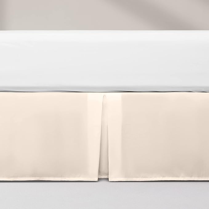 SONIVE Queen Bed Skirt, Classic Tailored Easy Fit Brushed Microfiber Skirts - Image 8