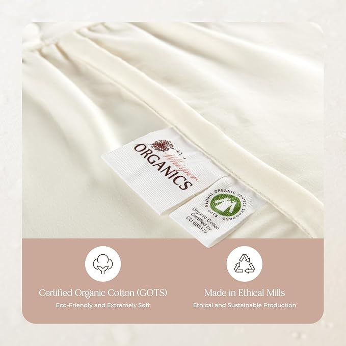 Whisper Organics, 100% Waterproof Mattress Protector - Image 7