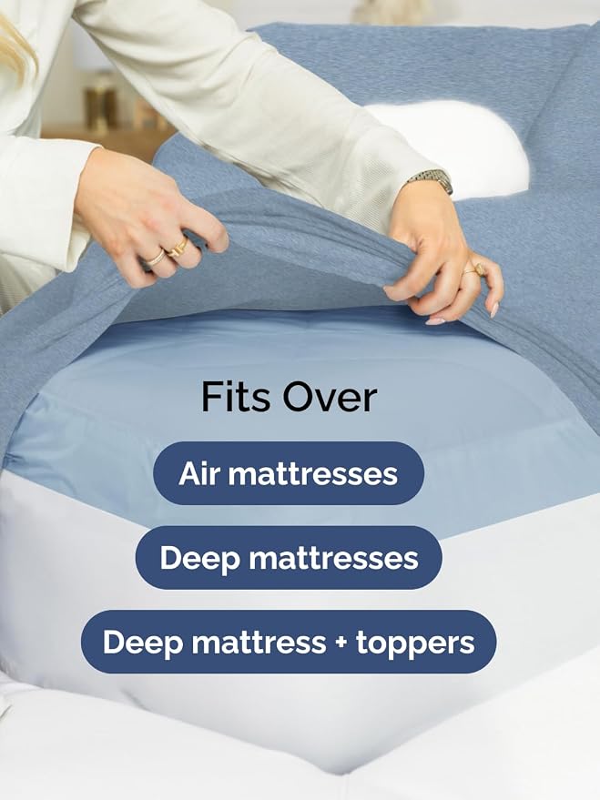 Extra Deep Queen Fitted Sheet - Image 6