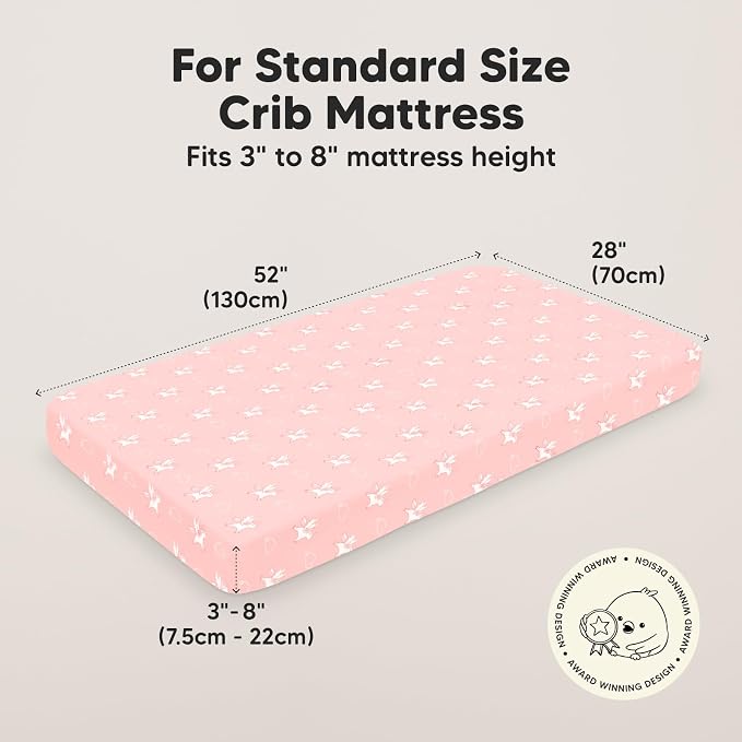 KeaBabies 2-Pack Baby Crib Sheets - Image 3