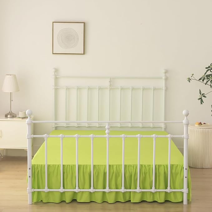 Bed Skirt King Size Ruffled Bed Skirt - Image 3