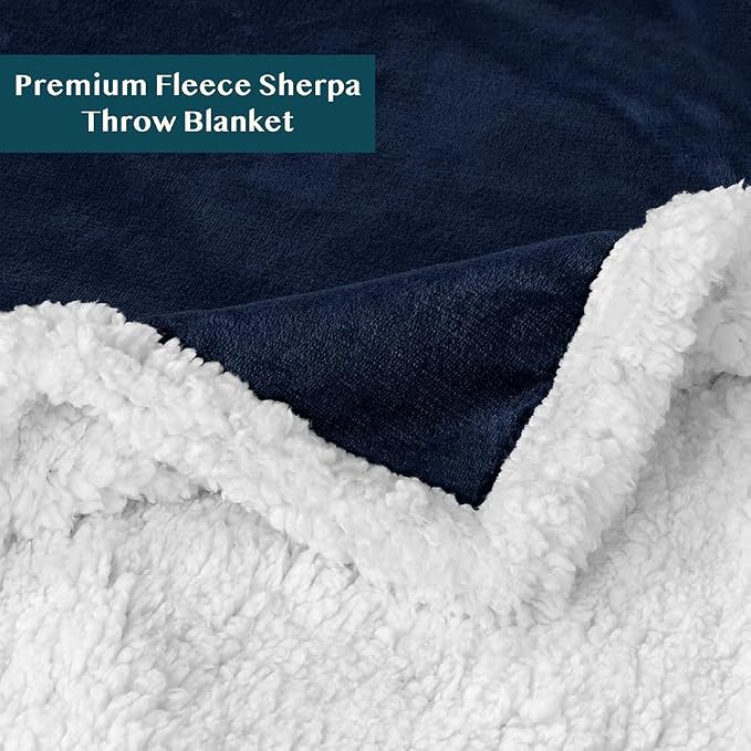PAVILIA Sherpa Fleece Throw Blanket - Image 7