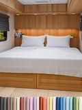 RV Short King Sheets 72 X 75 – RV Short King Sheets 8” to 12" Deep Pocket by CGKUnlimited