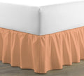 Ruffled Bed Skirt 18 Inch Drop Dust Ruffle by Unknown
