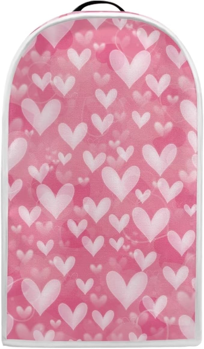 Talayituse Pink Love Heart Print Blender Dust Cover, Fingerprint Protection by Unknown