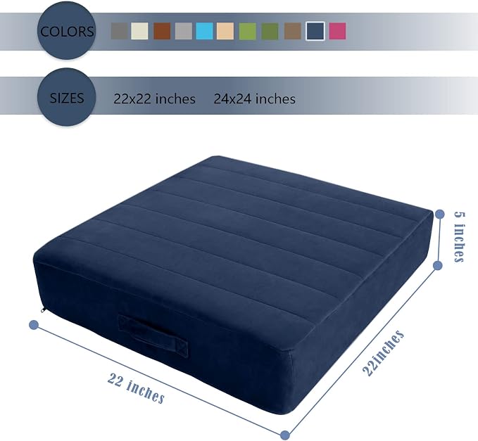 MeMoreCool Square Floor Pillow Seating - Image 7