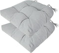 FUNHOME Outdoor Chair Cushions 19 x19 Inch, Water Resistant Tufted Seat by FUNHOME