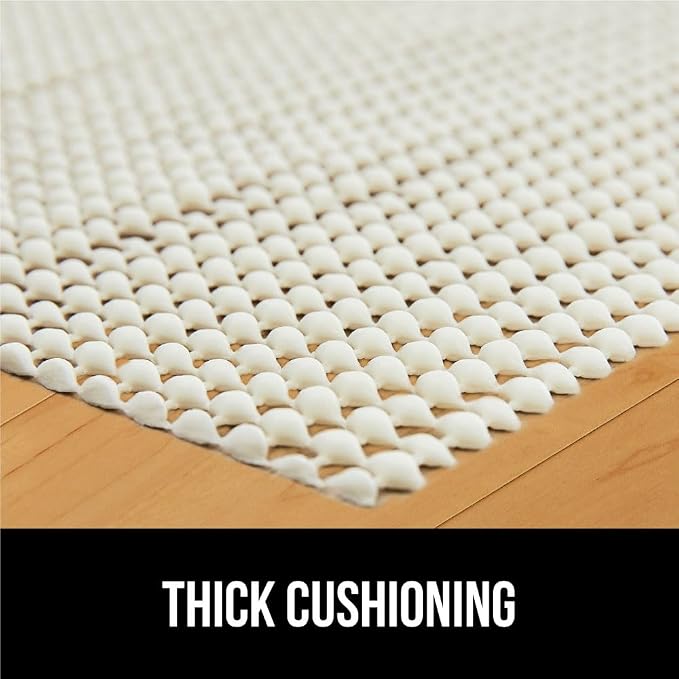 GORILLA GRIP Strong Rug Pad Gripper, 5x8 FT, US Designed, Grips Help Keep Area - Image 7