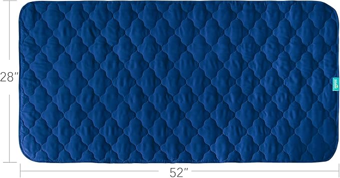 Waterproof Crib Mattress Protector Pad Cover 28" x 52", Anti Slip & Absorbent - Image 4