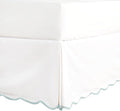 HIG Off-White Chic Full Bed Skirt by HIG