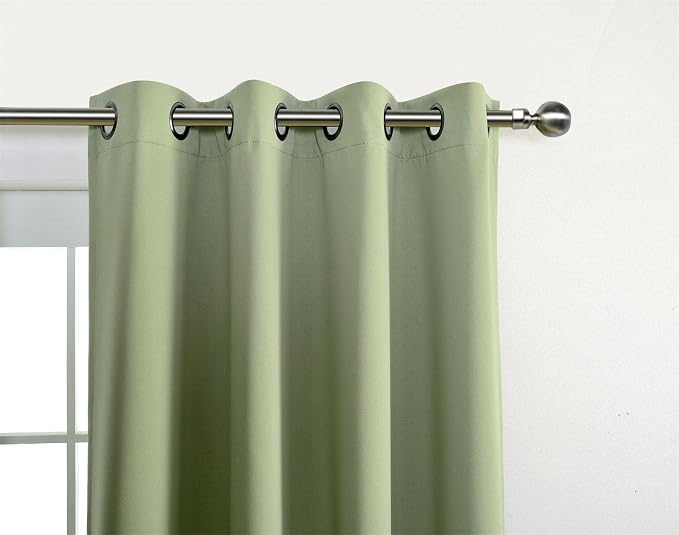 MIUCO 1 Pair Thermal Insulated Grommet 52-Inch-by-63-Inch Blackout Window - Image 6