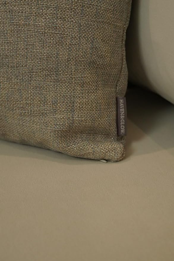 Haven & Glow Decorative Throw Pillow Cover – Square Cushion Case - Image 5