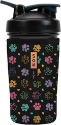 Sok It BotlSok Protein Blender Shaker Bottle Sleeve Insulated Neoprene Cover by SokIt