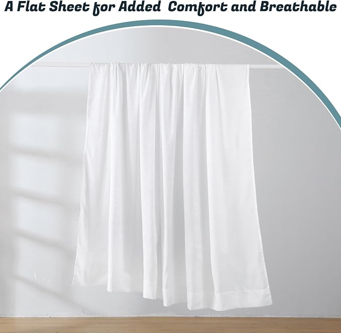 Extra Deep Pocket Full Sheet Set - Image 6