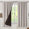 BGment Camel Blackout Curtains for Bedroom 63 Inch Length 2 Panels Set by BGment
