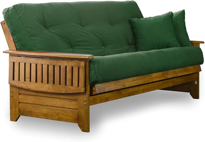 Nirvana Futons Brentwood Tray Arm Futon Sofabed Set by Nirvana+Futons