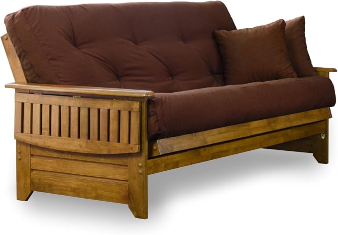 Nirvana Futons Brentwood Tray Arm Futon Sofabed Set - Image 5