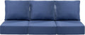 Luxury 24x24x6 Inch Patio Sofa Cushions Set of 3 by ACTREST