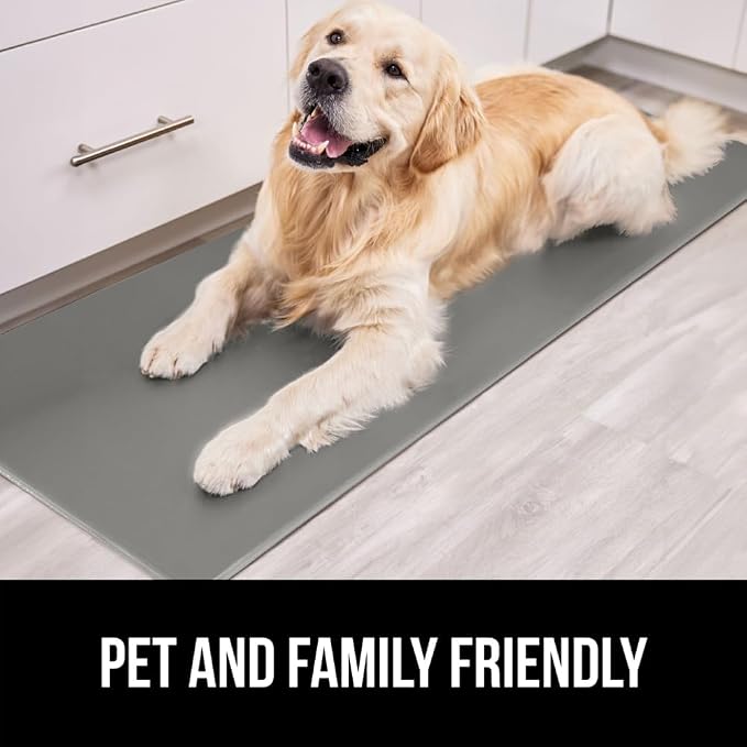 GORILLA GRIP 2 Pack Comfortable Cushioned Kitchen Mats - Image 8