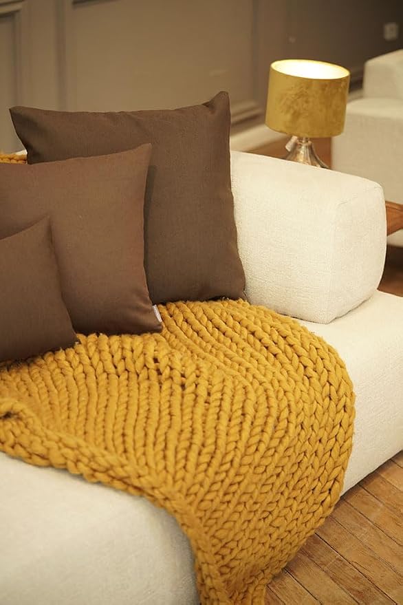 Haven & Glow Decorative Throw Pillow Cover – Square Cushion Case - Image 2
