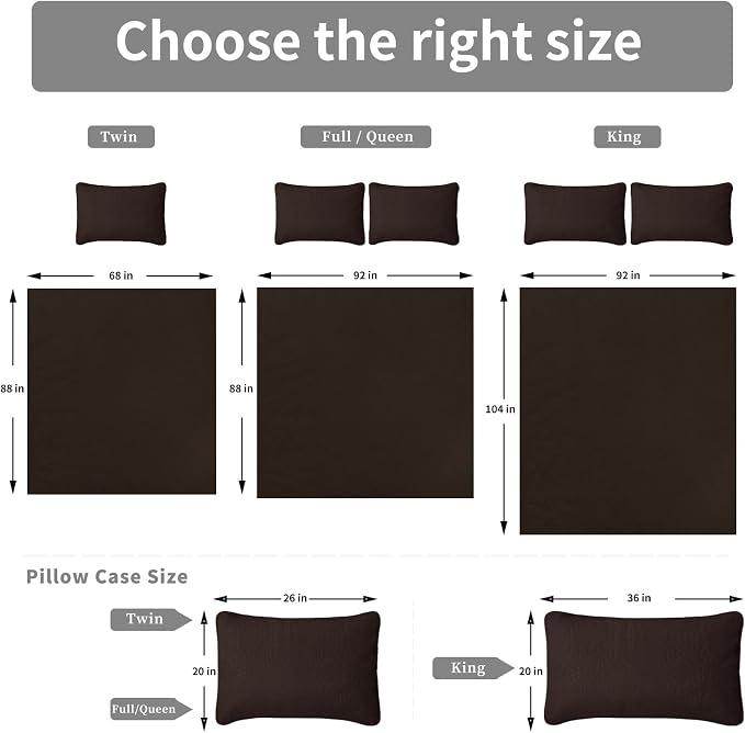 Easy-Going Full/Queen Size Reversible Quilt Set - Image 6