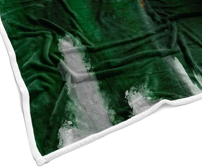 Abstract Ombre Throw Blankets, Modren Chic Art Oil Painting Cozy Warm Bed Couch - Image 5