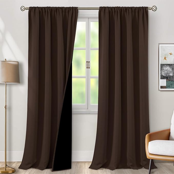 BGment 100% Blackout Curtains for Living Room 95 Inch Length, Extra Long Room by BGment